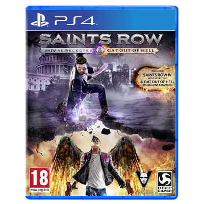 PS4 mäng Saints Row IV: Re-Elected & Gat Out Of Hell